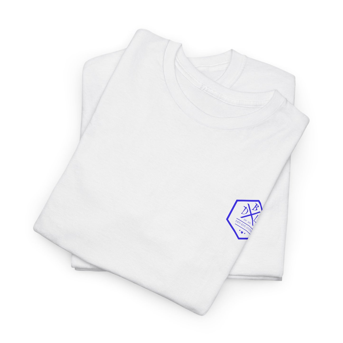 Dirty Boys Lifestyle “Blue Line Flag” Tee | Unisex Patriotic Police Support Shirt
