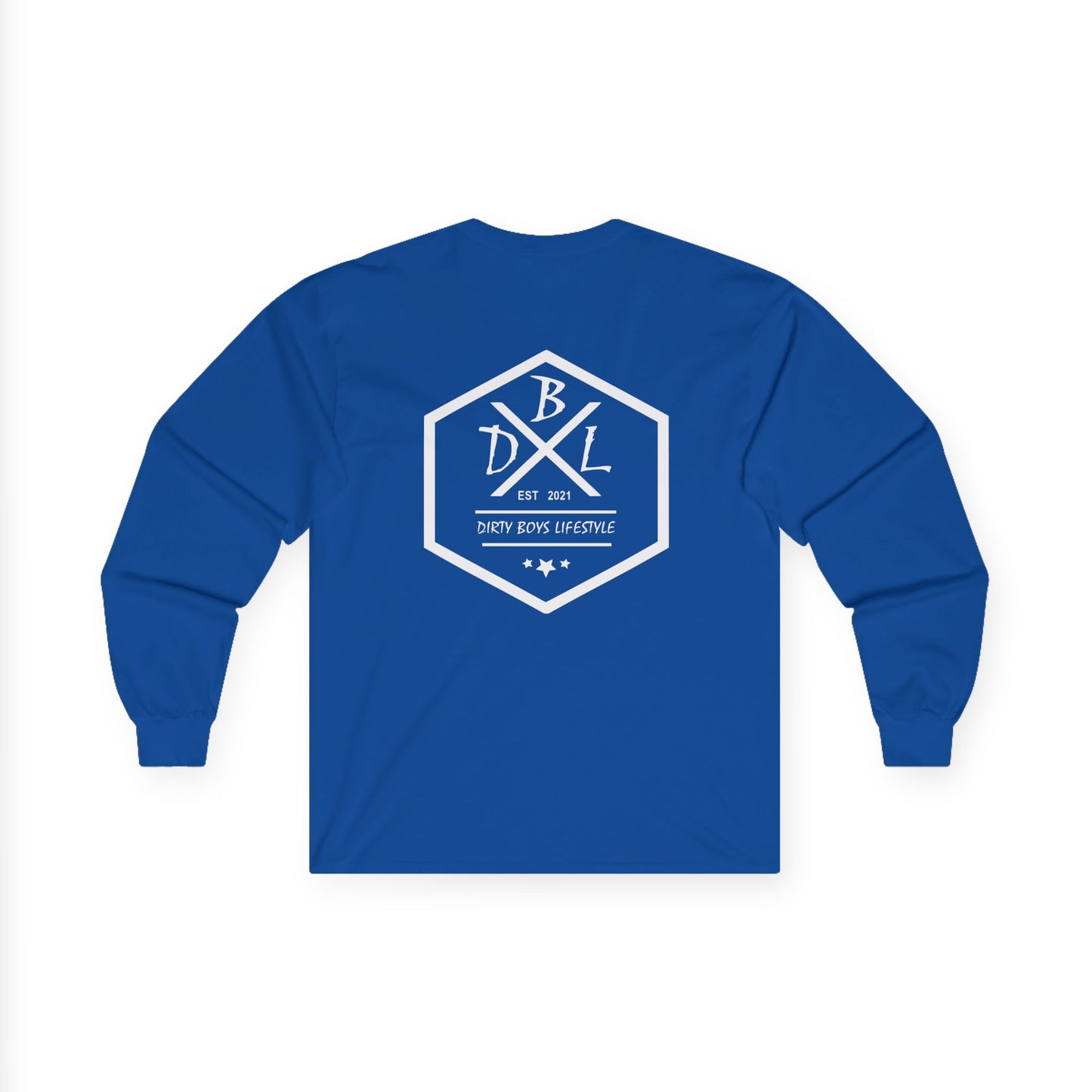 Dirty Boys Lifestyle Logo Long Sleeve Tee | Unisex Performance Shirt