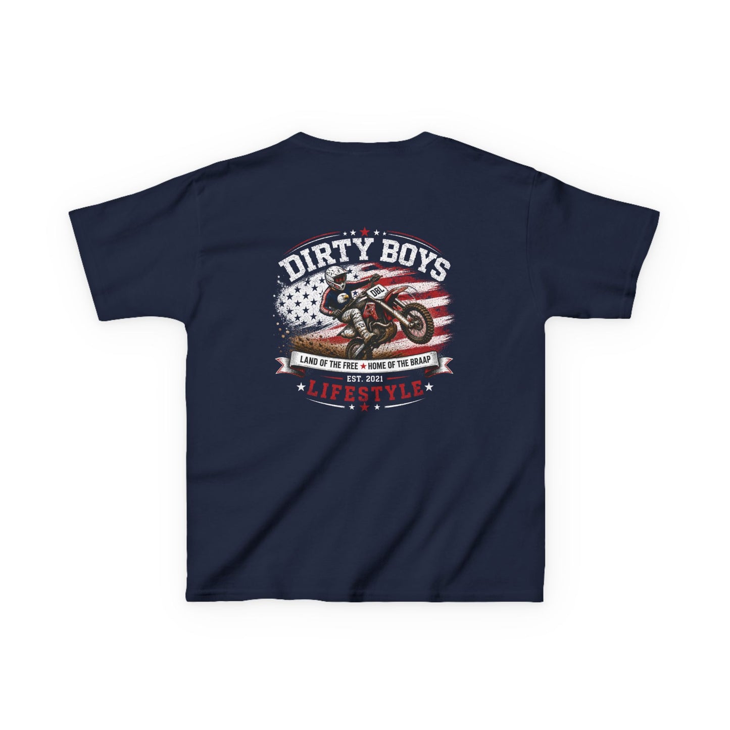 DBL Land of the Braap Youth Tee | Kids Motocross Dirt Bike T-Shirt