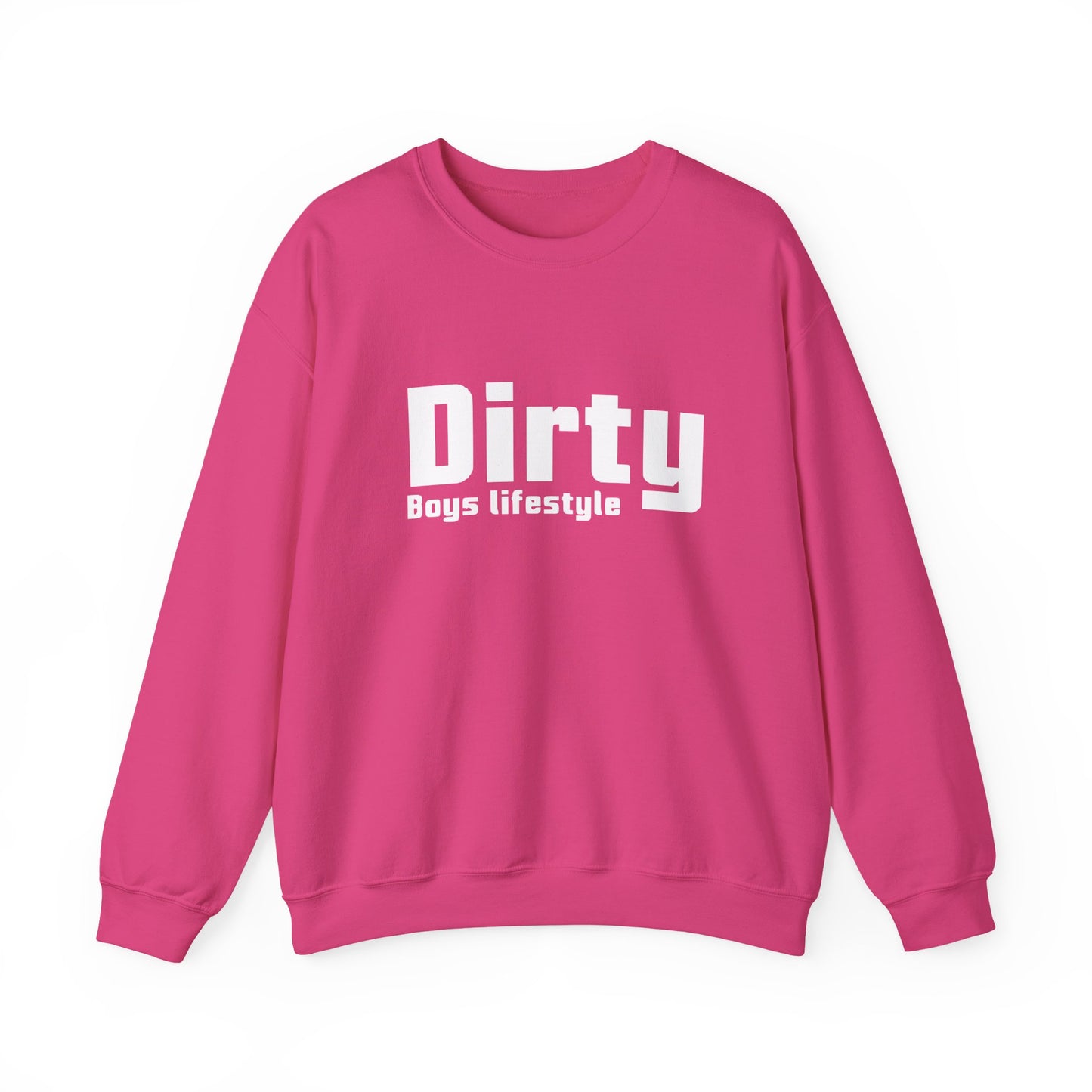Dirty Boys Lifestyle Logo Crewneck | Unisex Graphic Sweatshirt