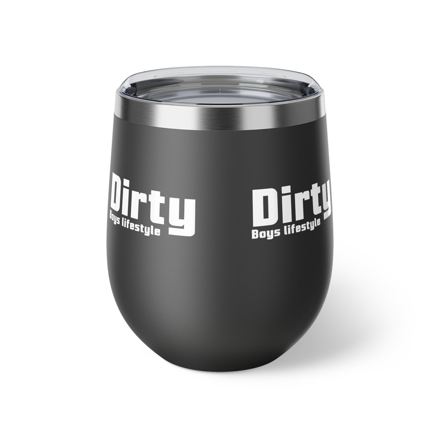 Dirty Boys Lifestyle Wine Travel Mug | 12oz Copper Vacuum Insulated Cup