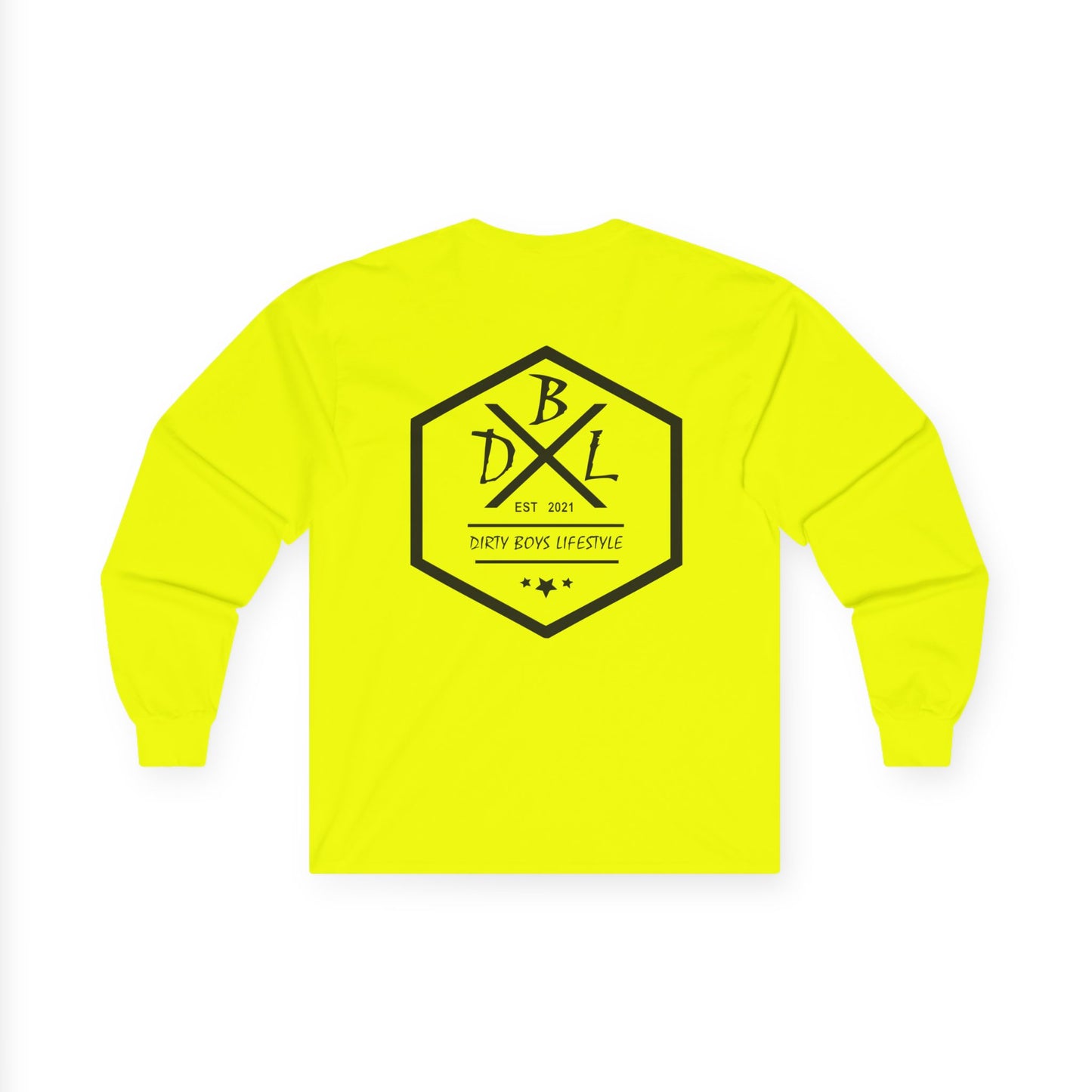 Dirty Boys Lifestyle High Viz Long Sleeve Tee | Unisex Workwear Shirt