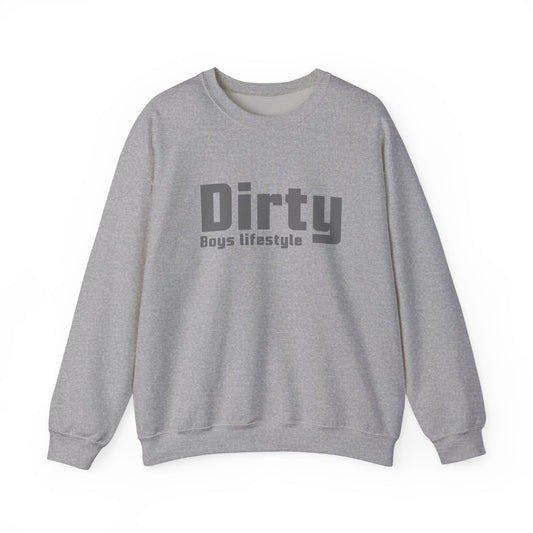 Dirty Boys Lifestyle Logo Crewneck | Unisex Graphic Sweatshirt