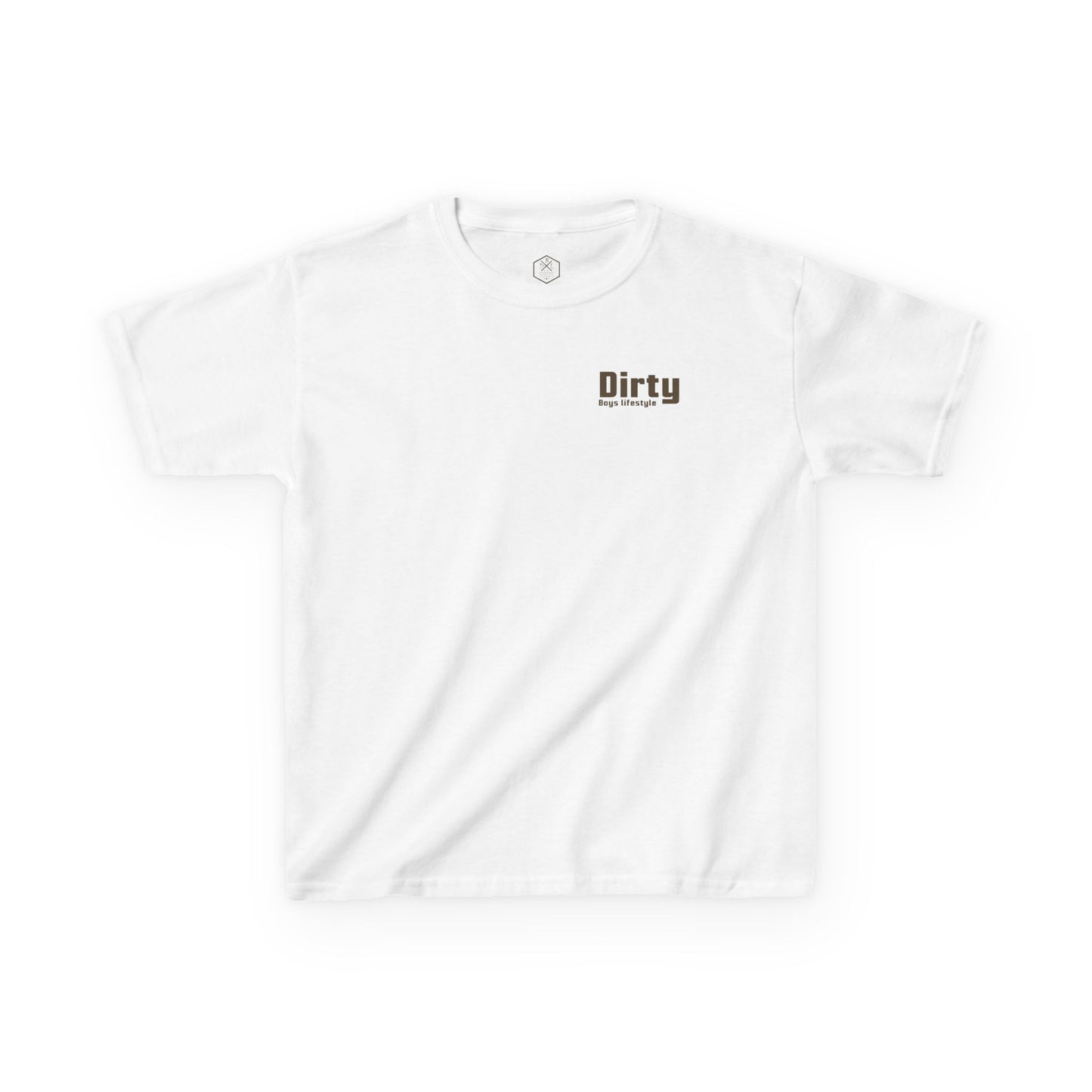 Dirty Boys Lifestyle “Mixing Gas & Hauling Ass” Youth Tee | Kids Moto Graphic Shirt