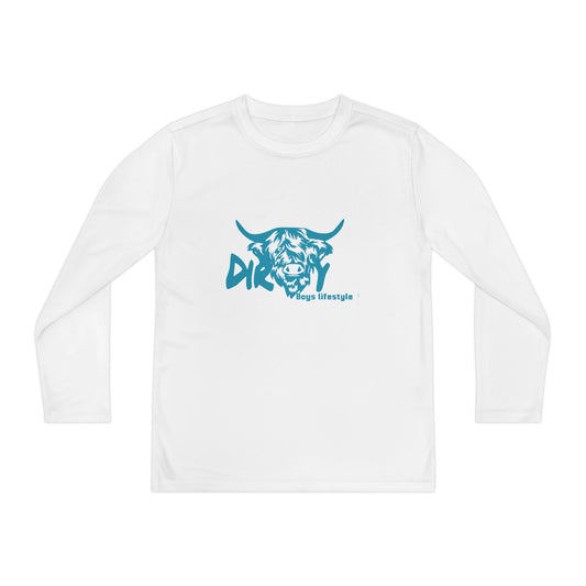 Dirty Boys Lifestyle “Dirty Cow” Youth Long Sleeve Tee | Kids Performance Shirt
