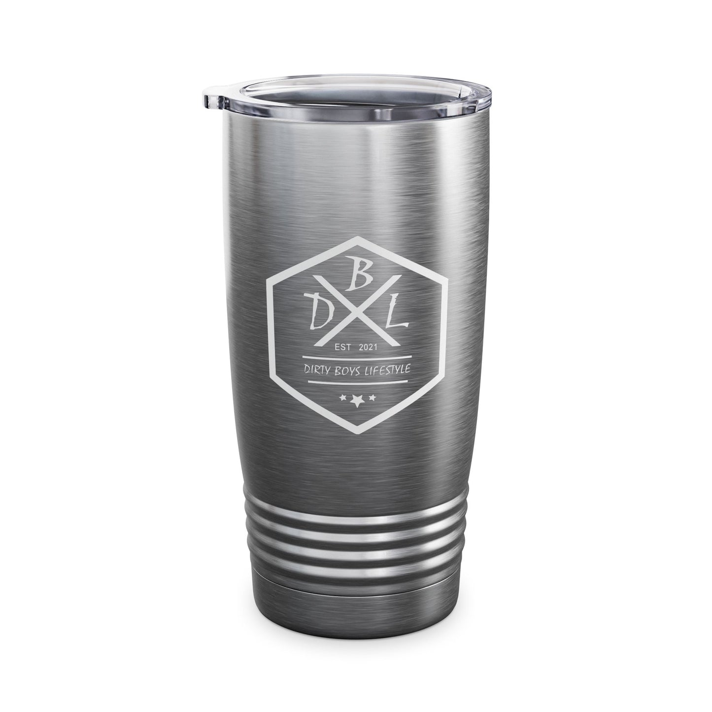 Travel Mug DBL Stainless Steel 20oz Ringneck Tumbler