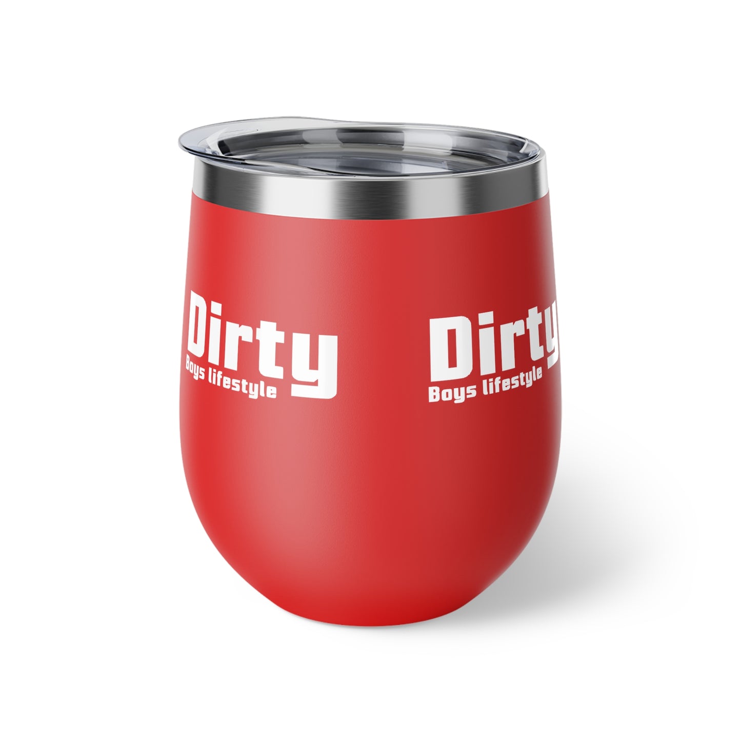 Dirty Boys Lifestyle Wine Travel Mug | 12oz Copper Vacuum Insulated Cup