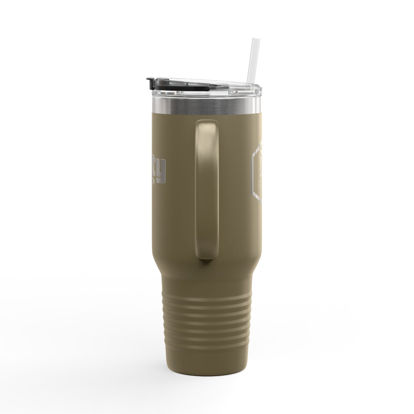 Dirty Boys Lifestyle 40oz Insulated Travel Mug | Stainless Steel Tumbler with Handle