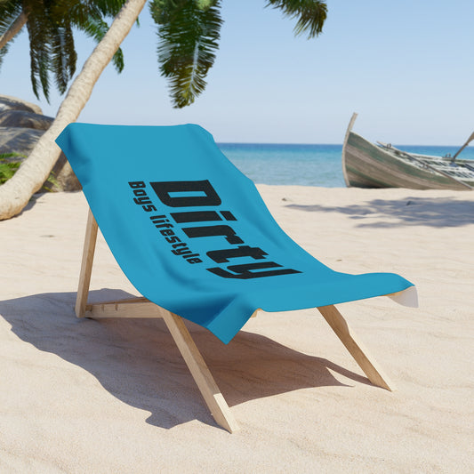 Dirty Boys Lifestyle Beach Towel | Double-Sided Graphic Summer Essential