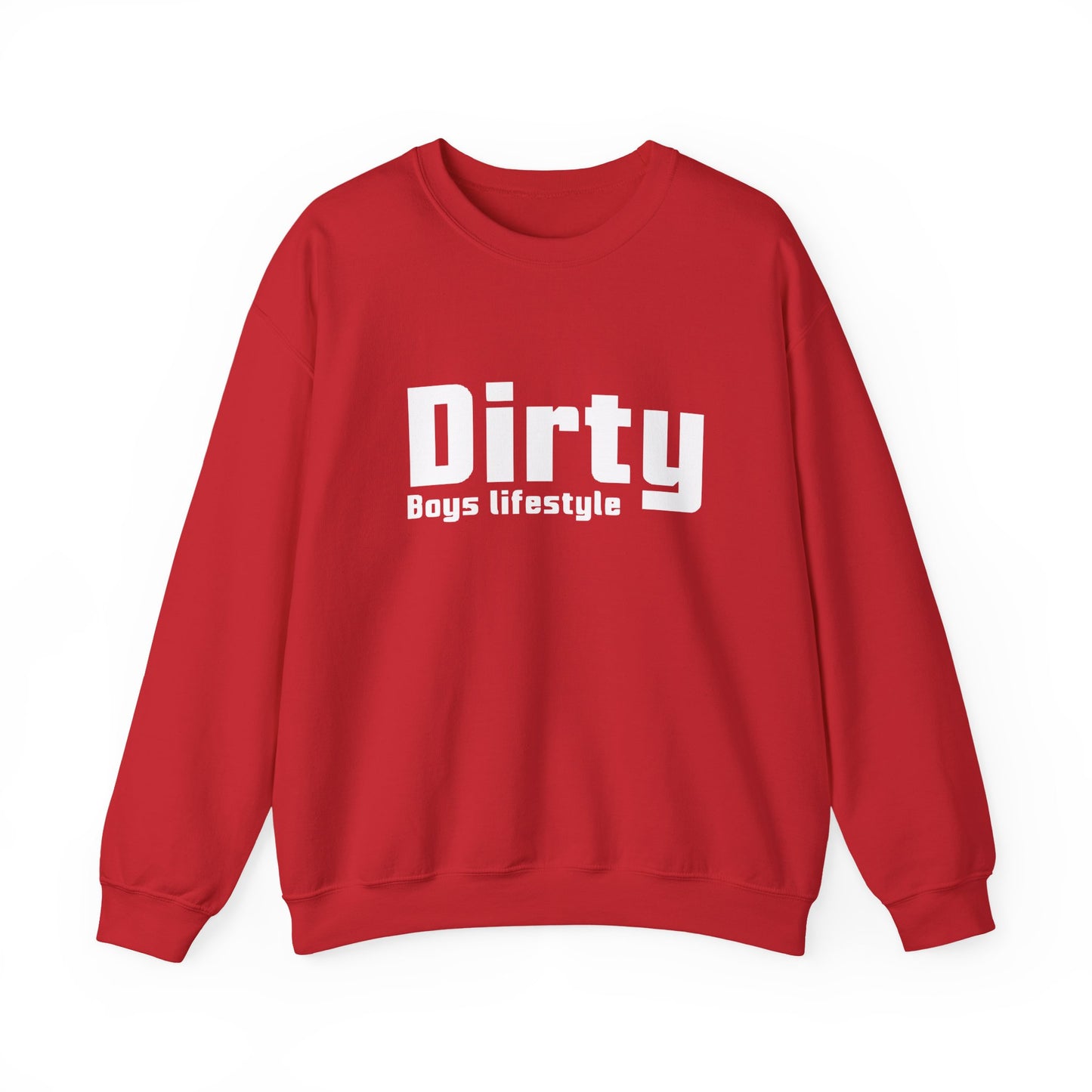 Dirty Boys Lifestyle Logo Crewneck | Unisex Graphic Sweatshirt