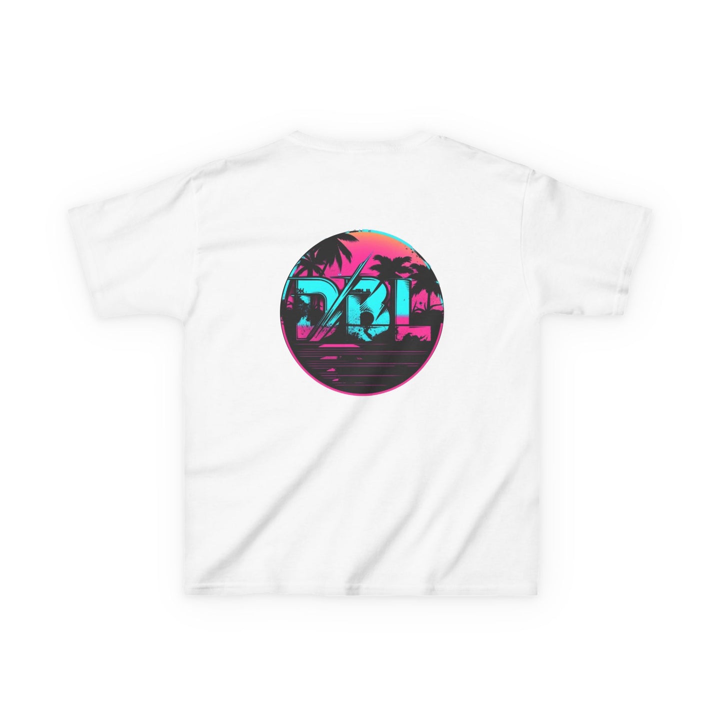 Dirty Boys Lifestyle “Miami Vice” Youth Tee | Kids Retro Graphic Shirt