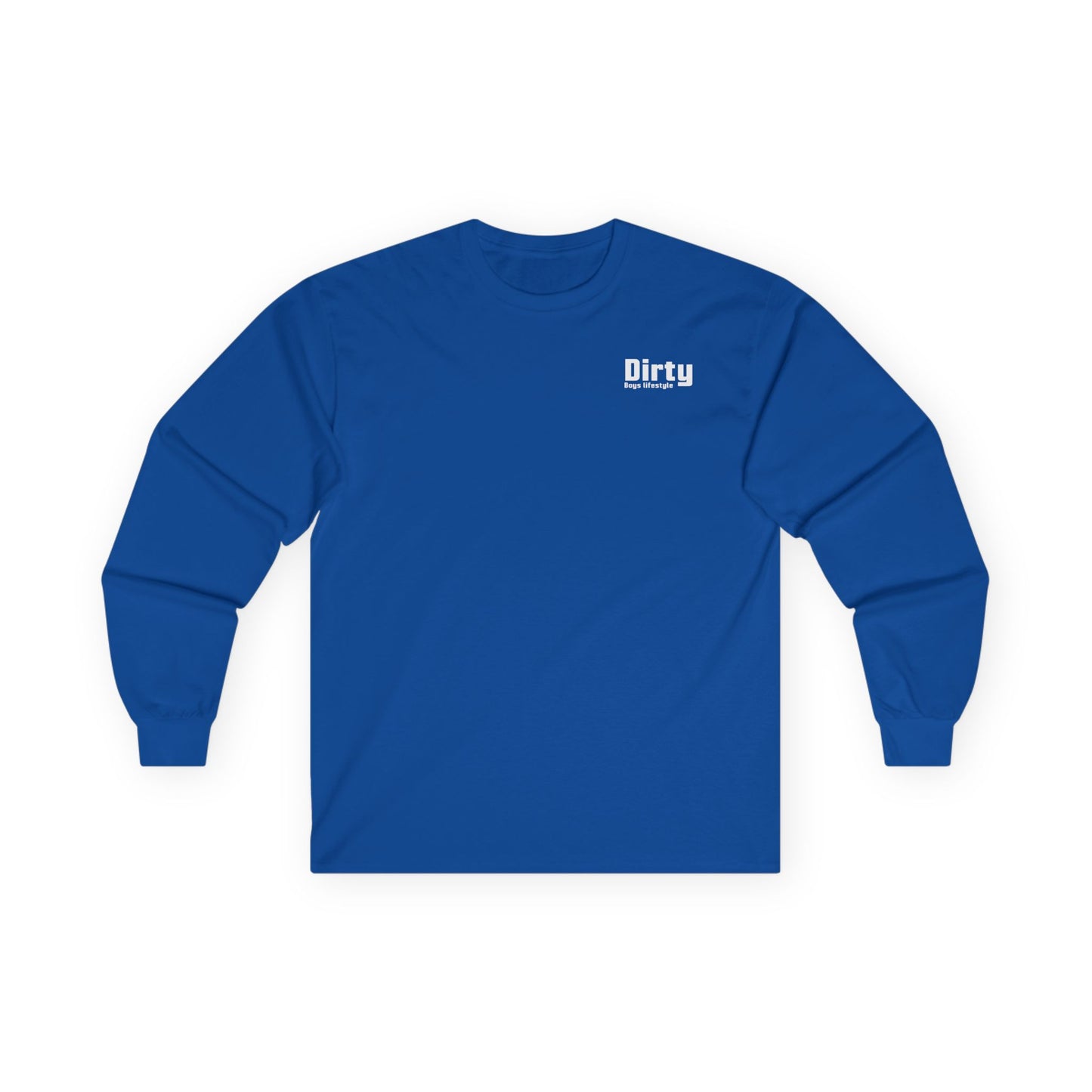 Dirty Boys Lifestyle Logo Long Sleeve Tee | Unisex Performance Shirt