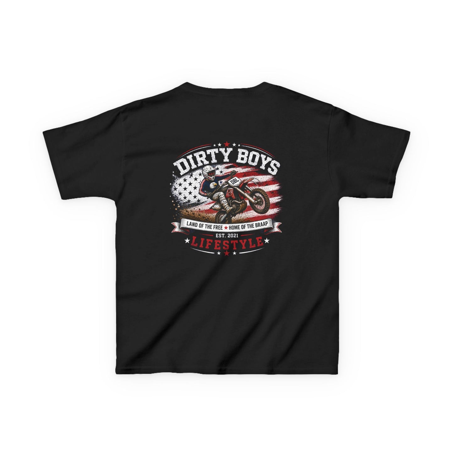 DBL Land of the Braap Youth Tee | Kids Motocross Dirt Bike T-Shirt