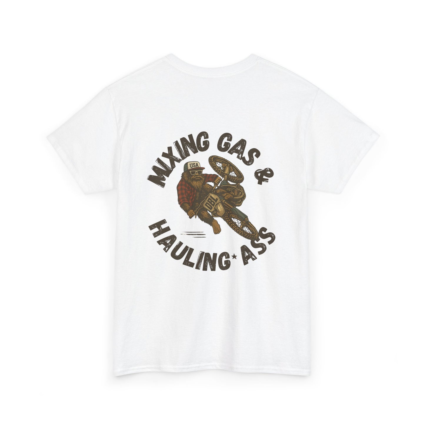 Dirty Boys Lifestyle “Mixing Gas & Hauling Ass” Tee | Unisex Moto Graphic Shirt
