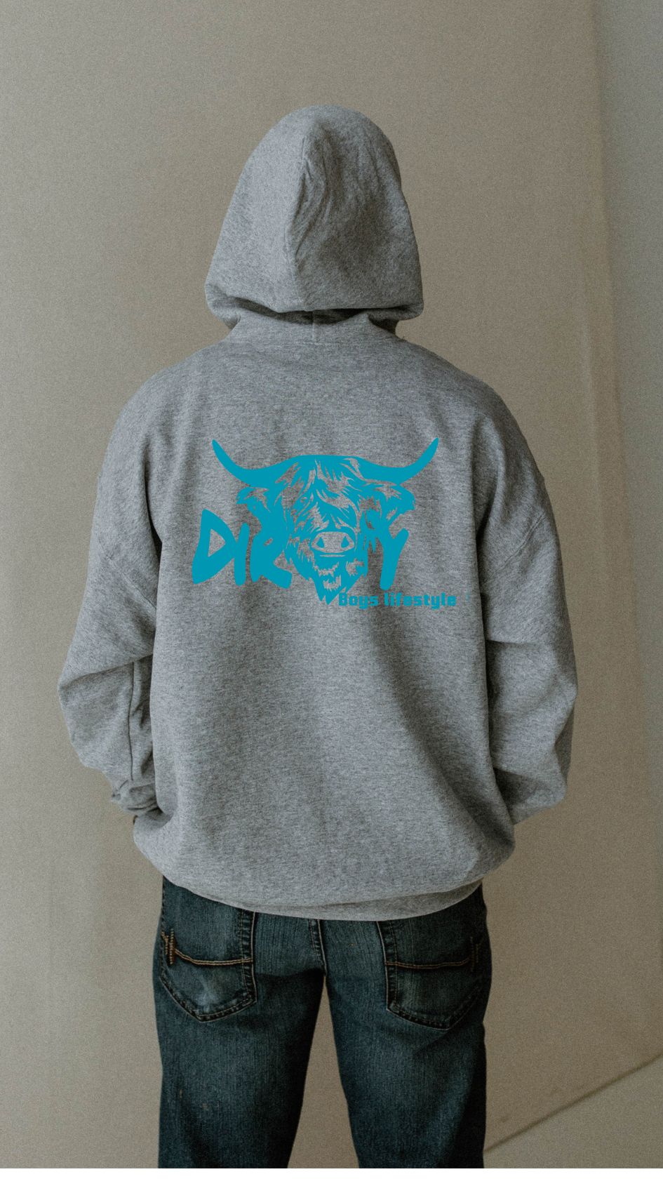 Dirty Boys Lifestyle “Dirty Cow” Hoodie | Unisex Graphic Sweatshirt