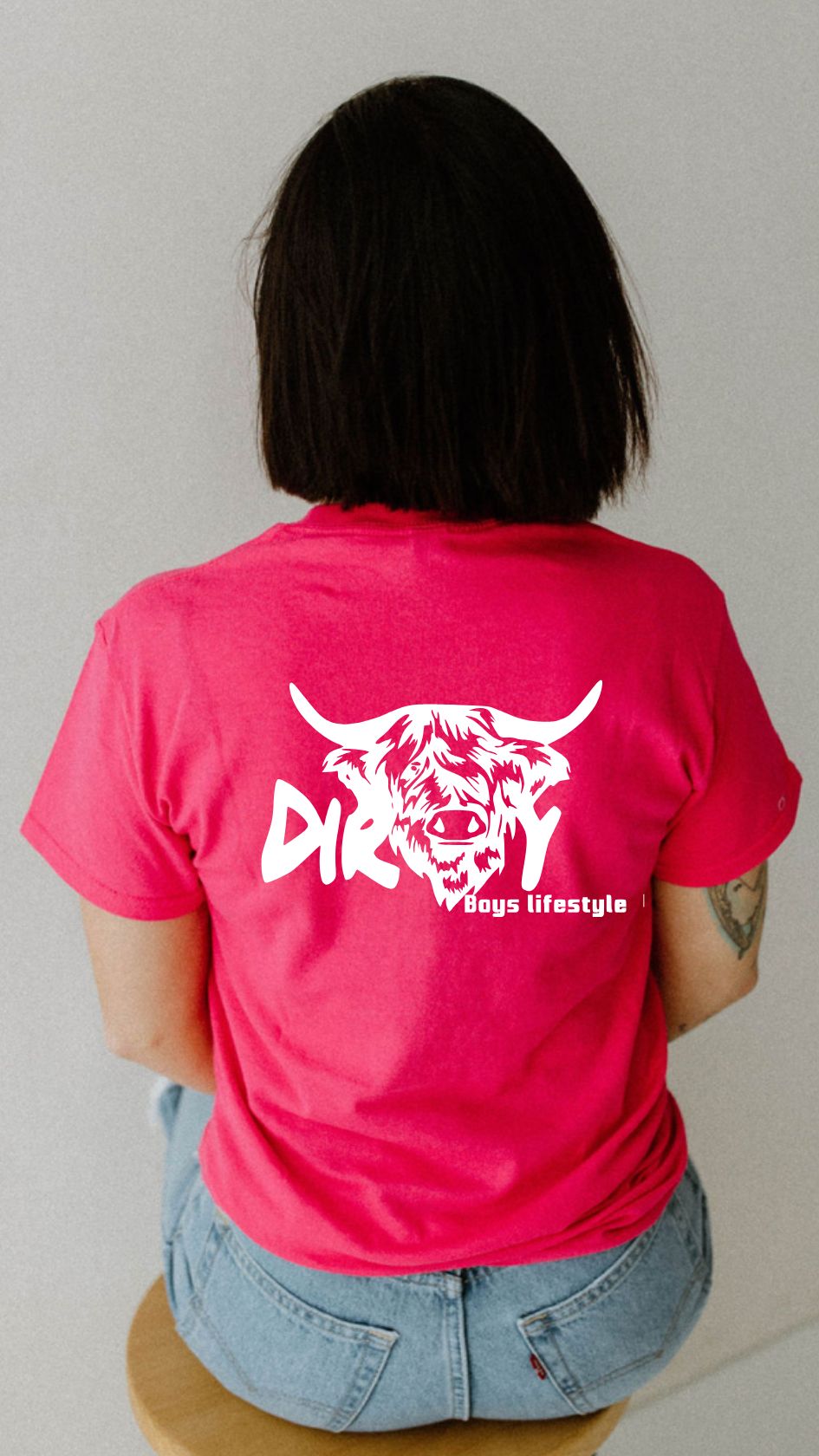 Dirty Boys Lifestyle “Dirty Cow” Tee | Unisex Graphic Shirt