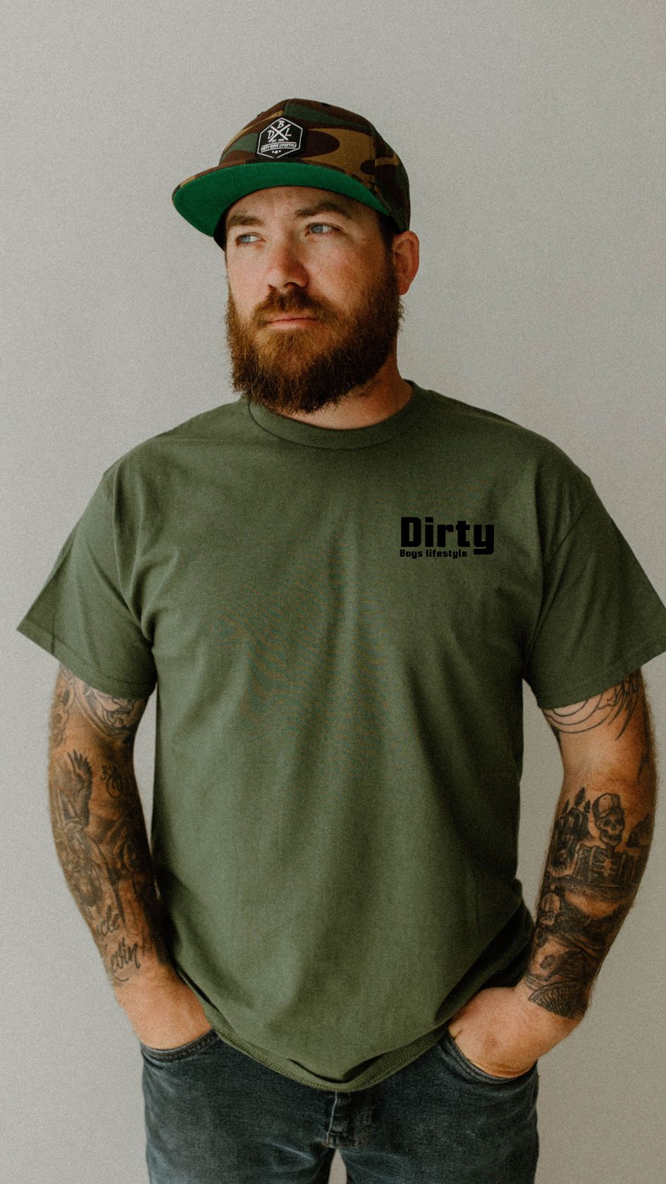 Dirty Boys Lifestyle “DBL Fish” Tee | Unisex Outdoor Graphic Shirt