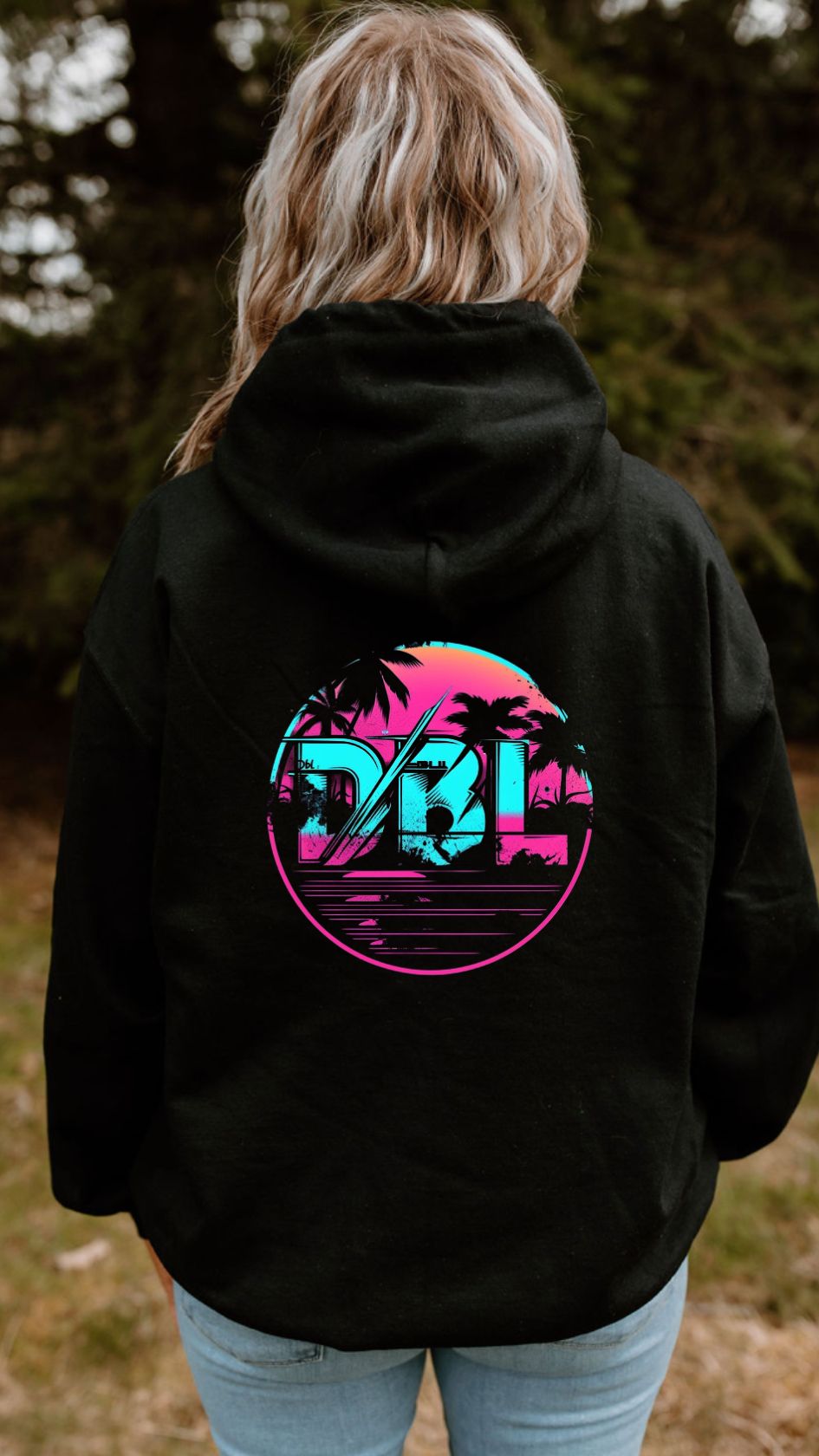 Dirty Boys Lifestyle “Miami Vice” Hoodie | Unisex Retro Graphic Sweatshirt