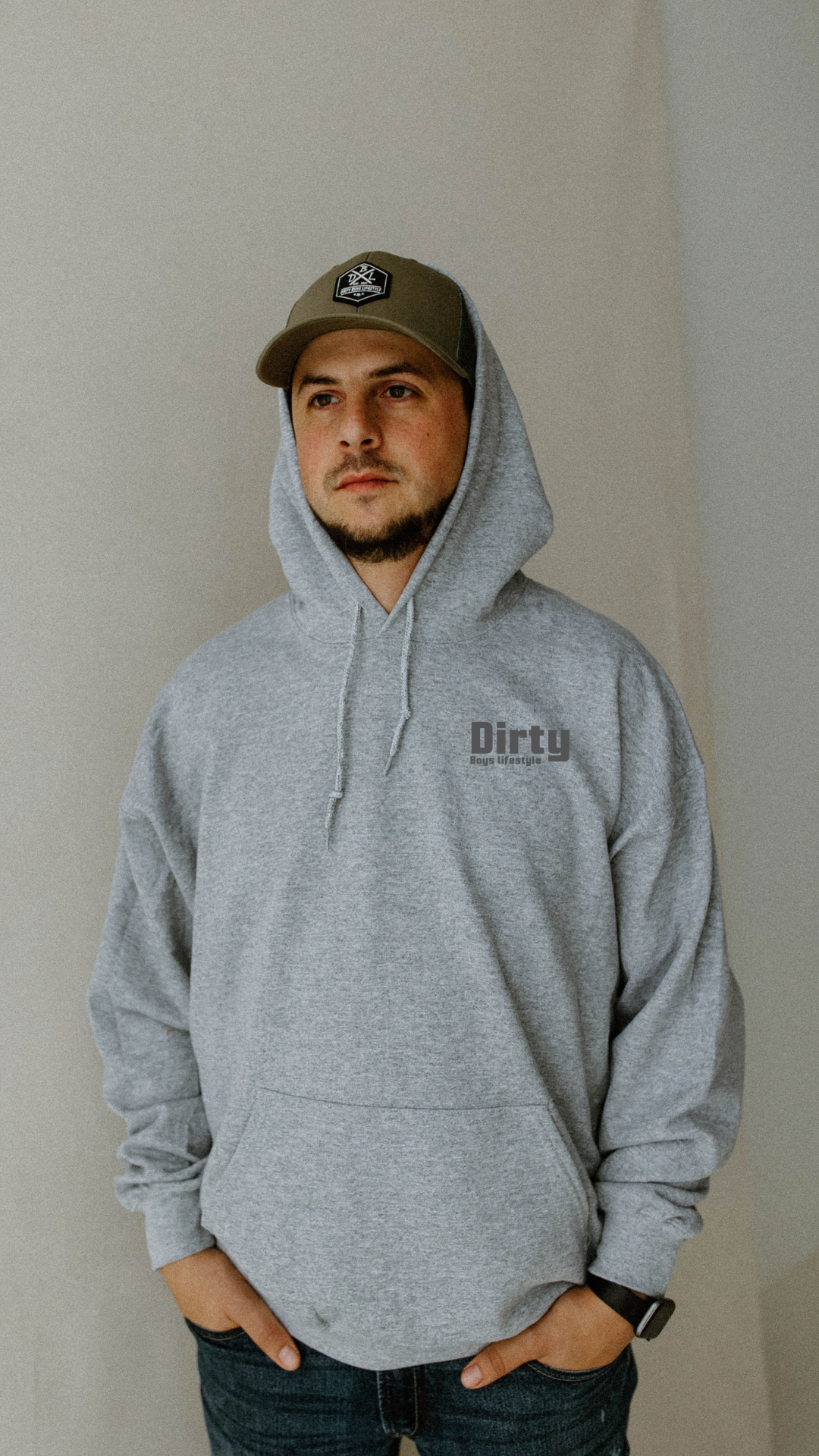 Basic DBL Hoodie Sweatshirt Unisex