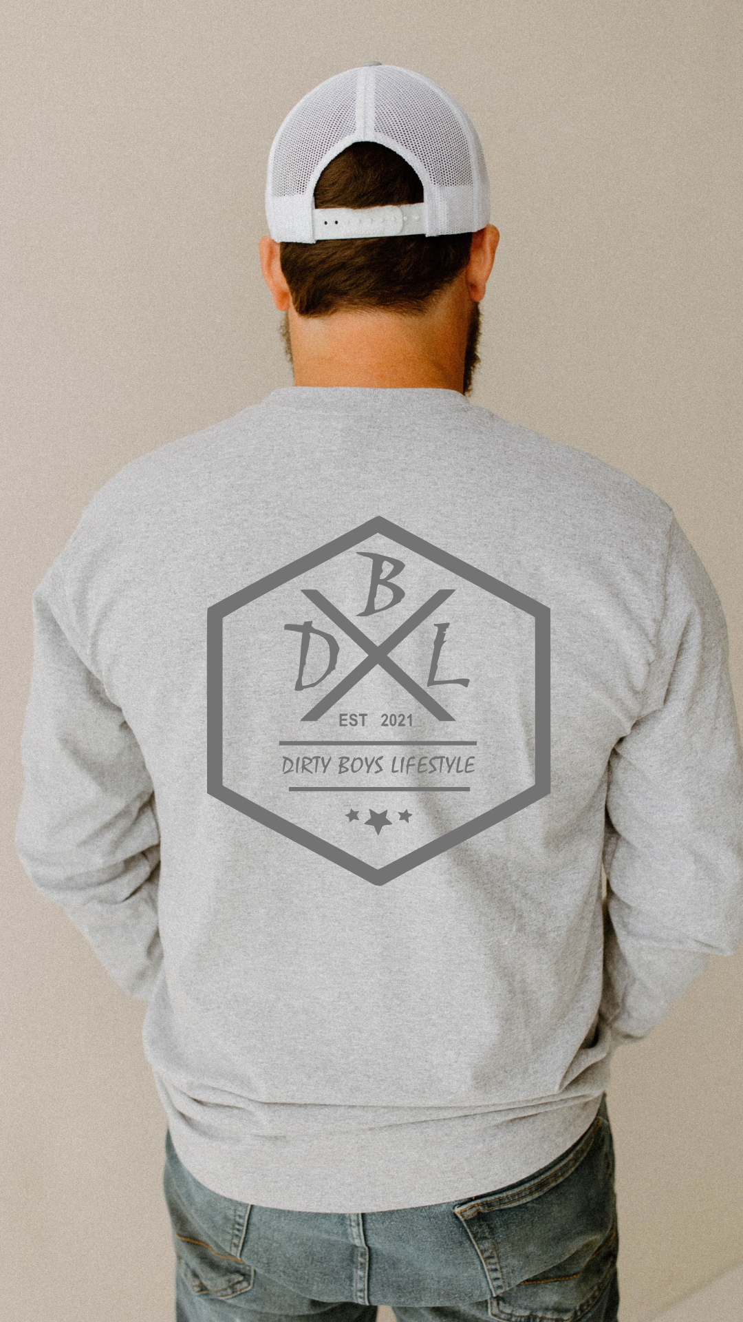Dirty Boys Lifestyle Logo Long Sleeve Tee | Unisex Performance Shirt