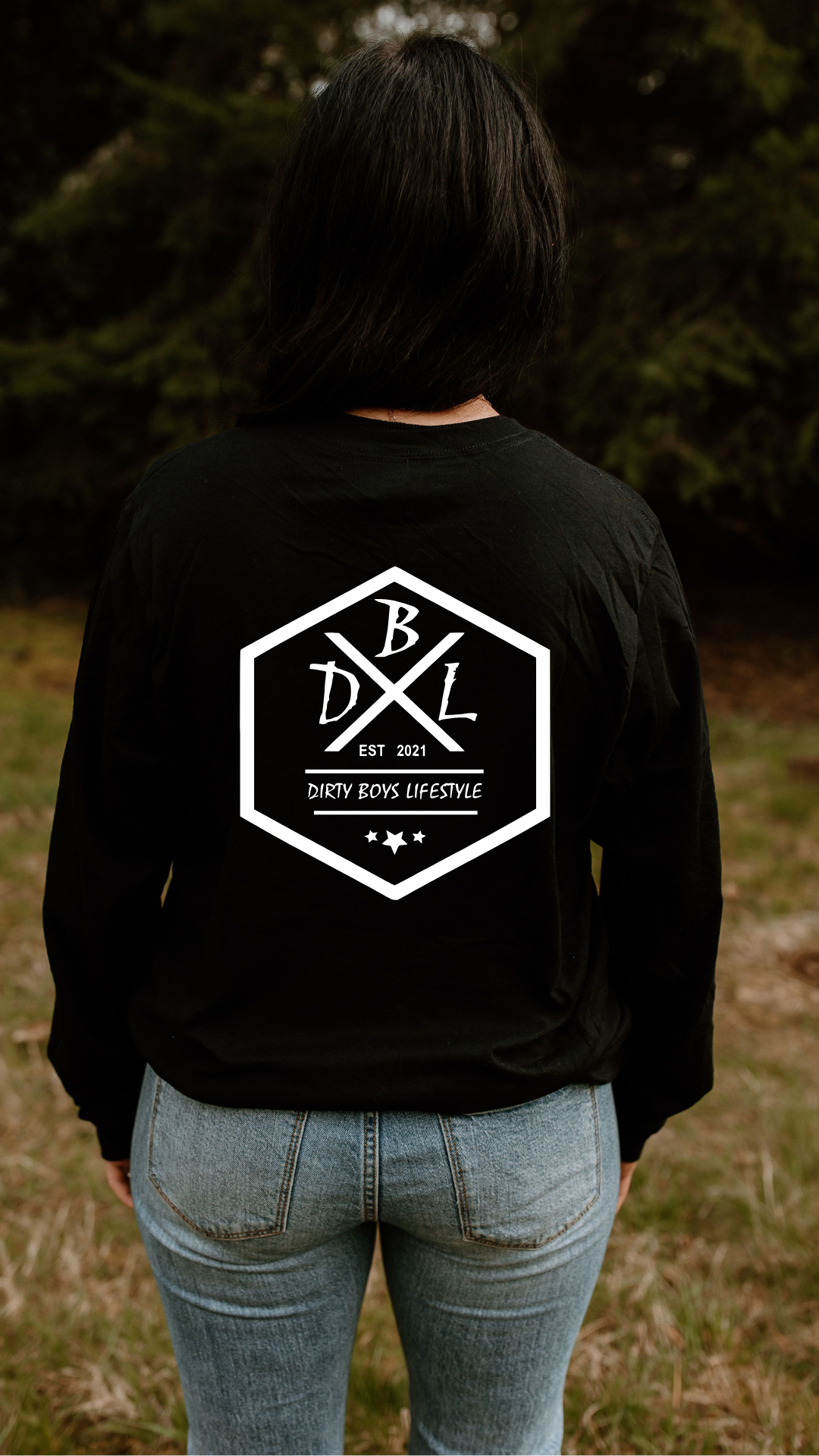 Dirty Boys Lifestyle Logo Long Sleeve Tee | Unisex Performance Shirt