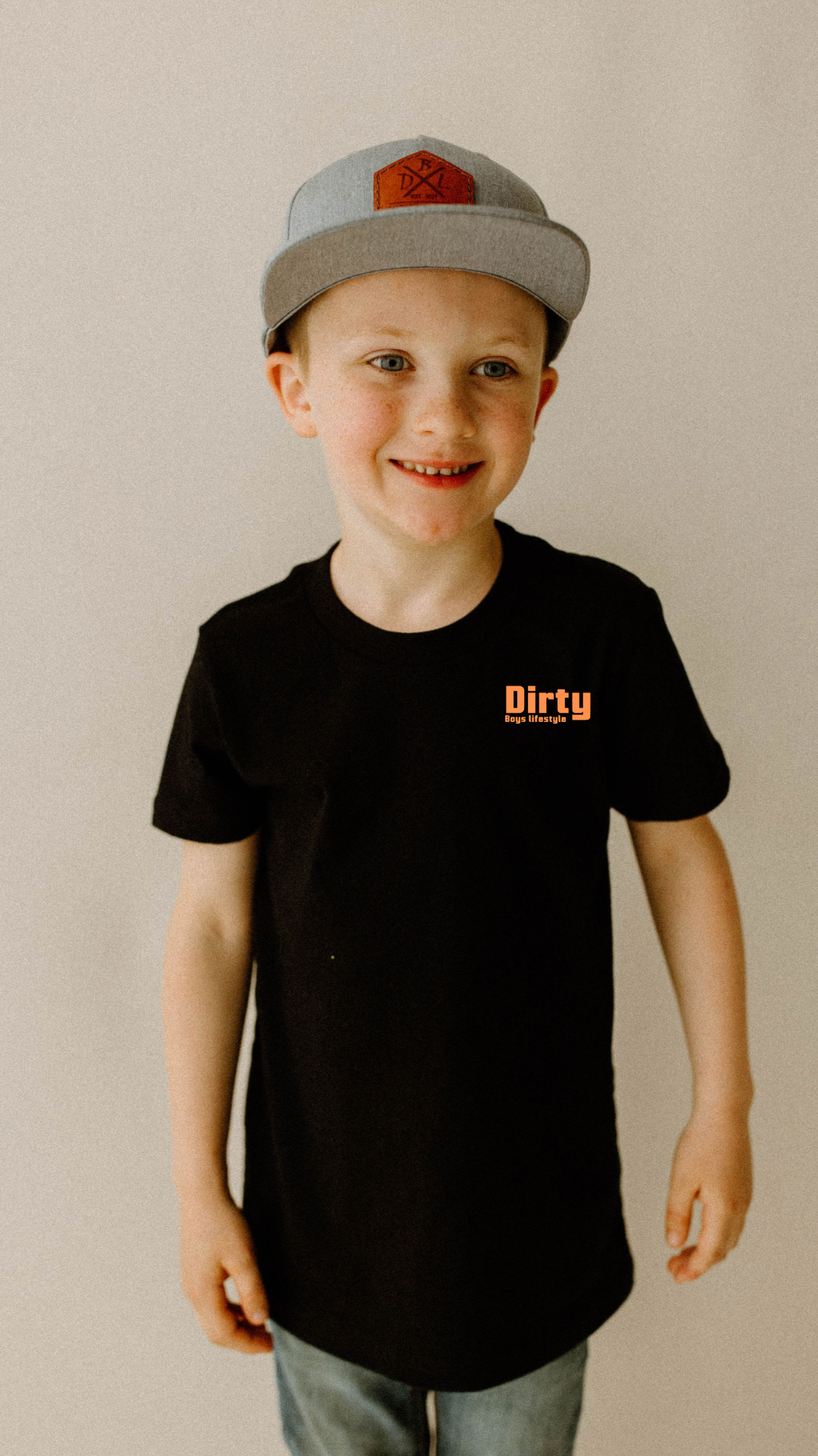 Dirty Boys Lifestyle Logo Youth Tee | Kids Graphic Shirt