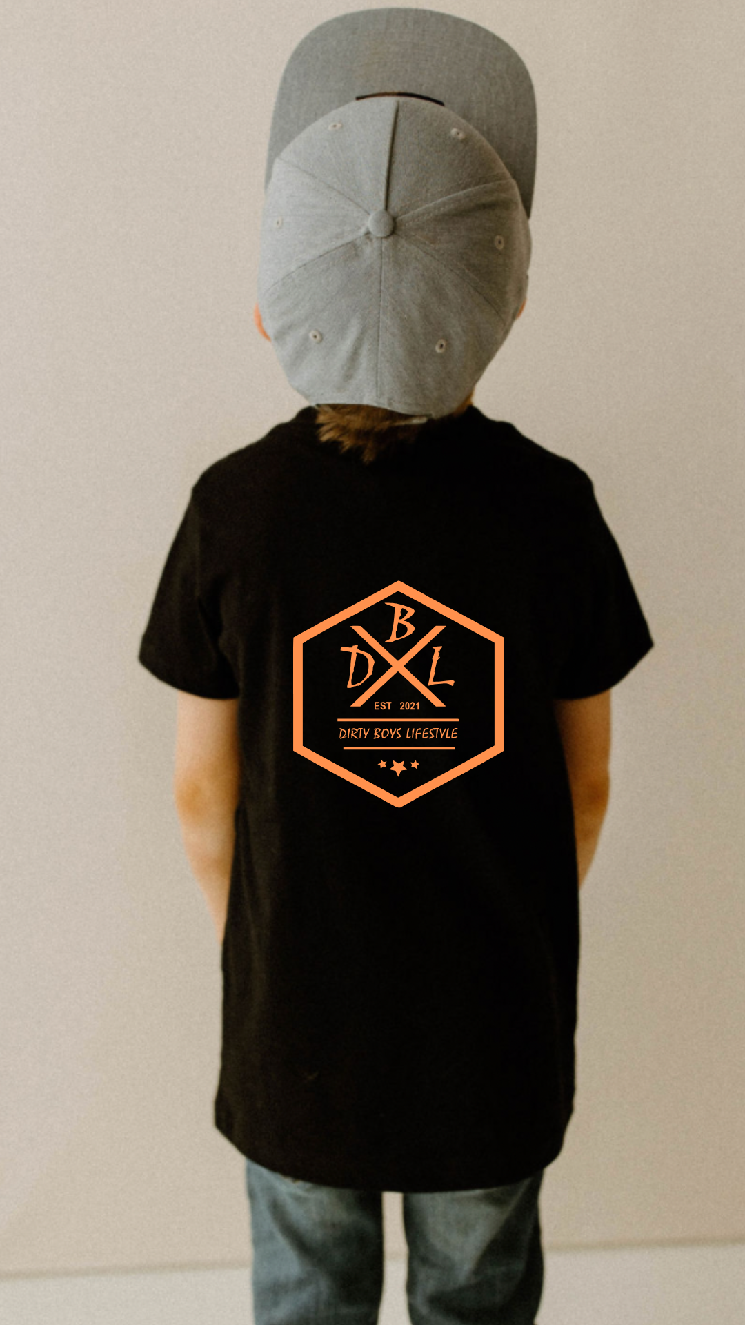Dirty Boys Lifestyle Logo Youth Tee | Kids Graphic Shirt
