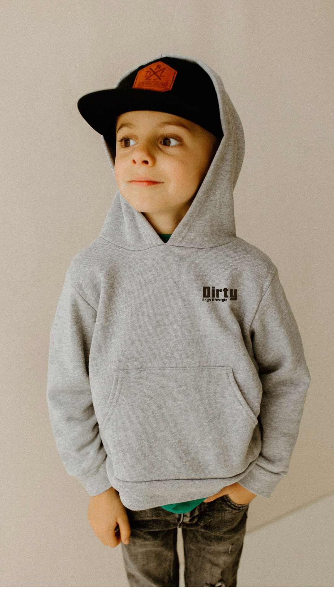Dirty Boys Lifestyle Logo Youth Hoodie | Kids Graphic Sweatshirt