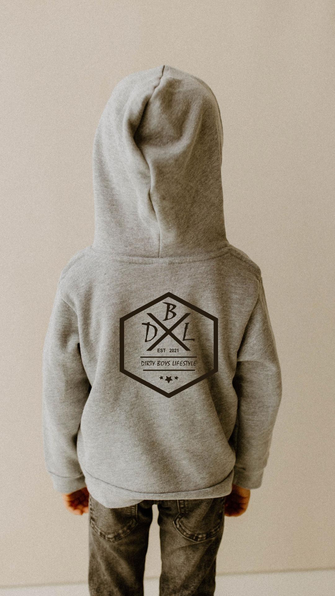 Dirty Boys Lifestyle Logo Youth Hoodie | Kids Graphic Sweatshirt