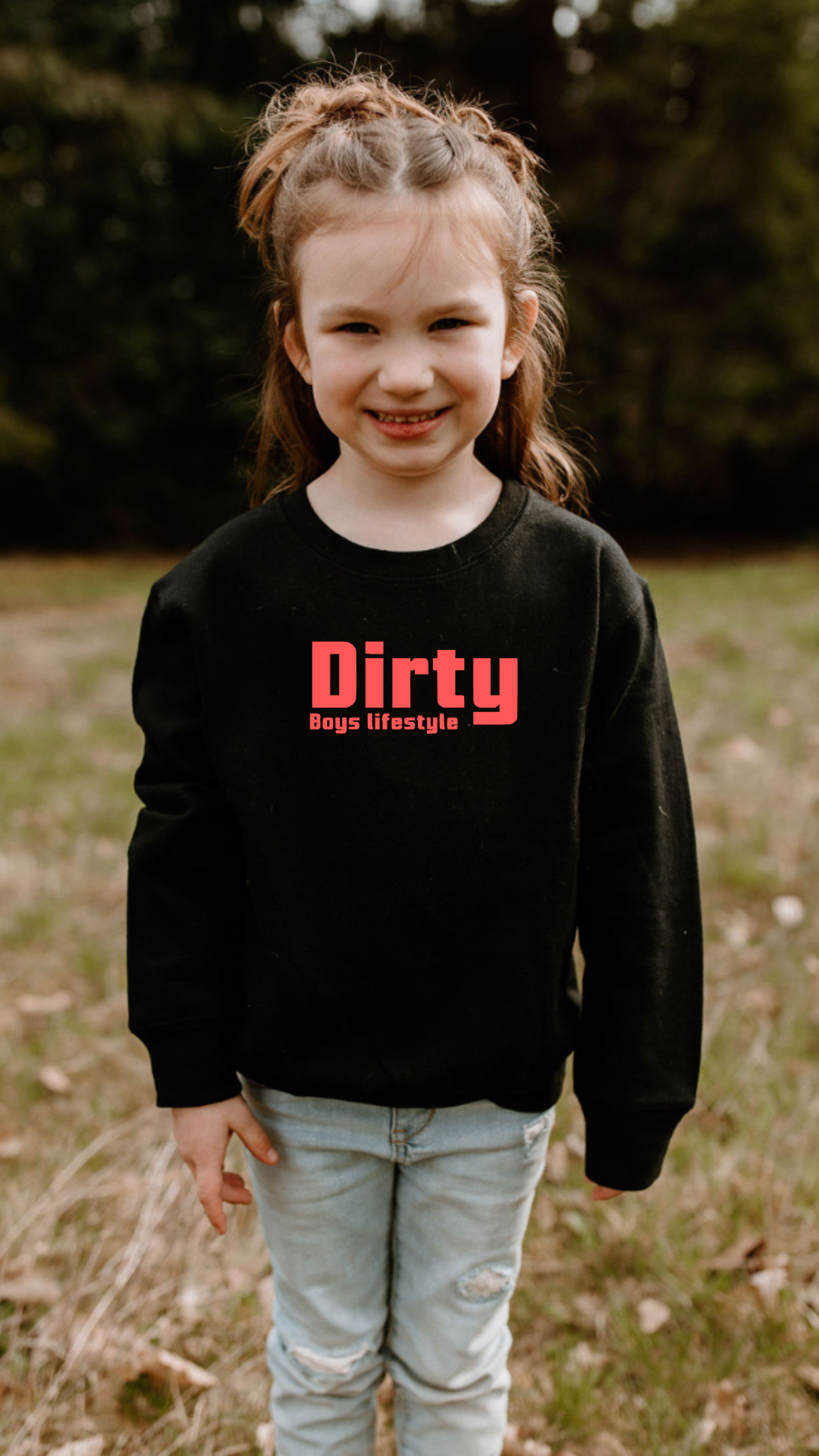 Dirty Boys Lifestyle Logo Youth Long Sleeve Tee | Kids Performance Shirt