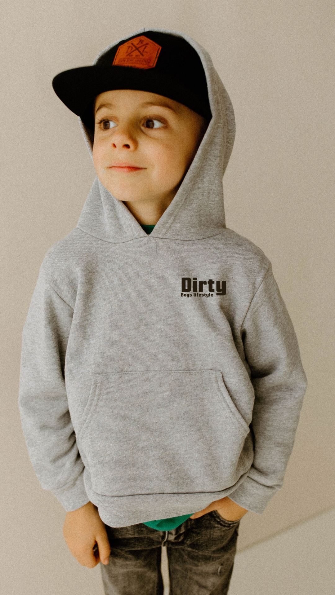 Dirty Boys Lifestyle “Dirty Cow” Youth Hoodie | Kids Graphic Sweatshirt