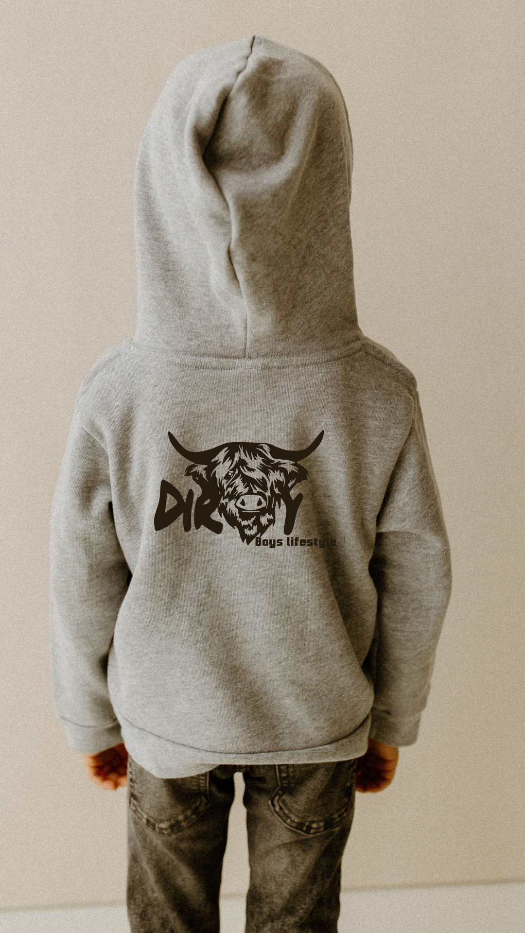 Dirty Cow Hoodie Youth