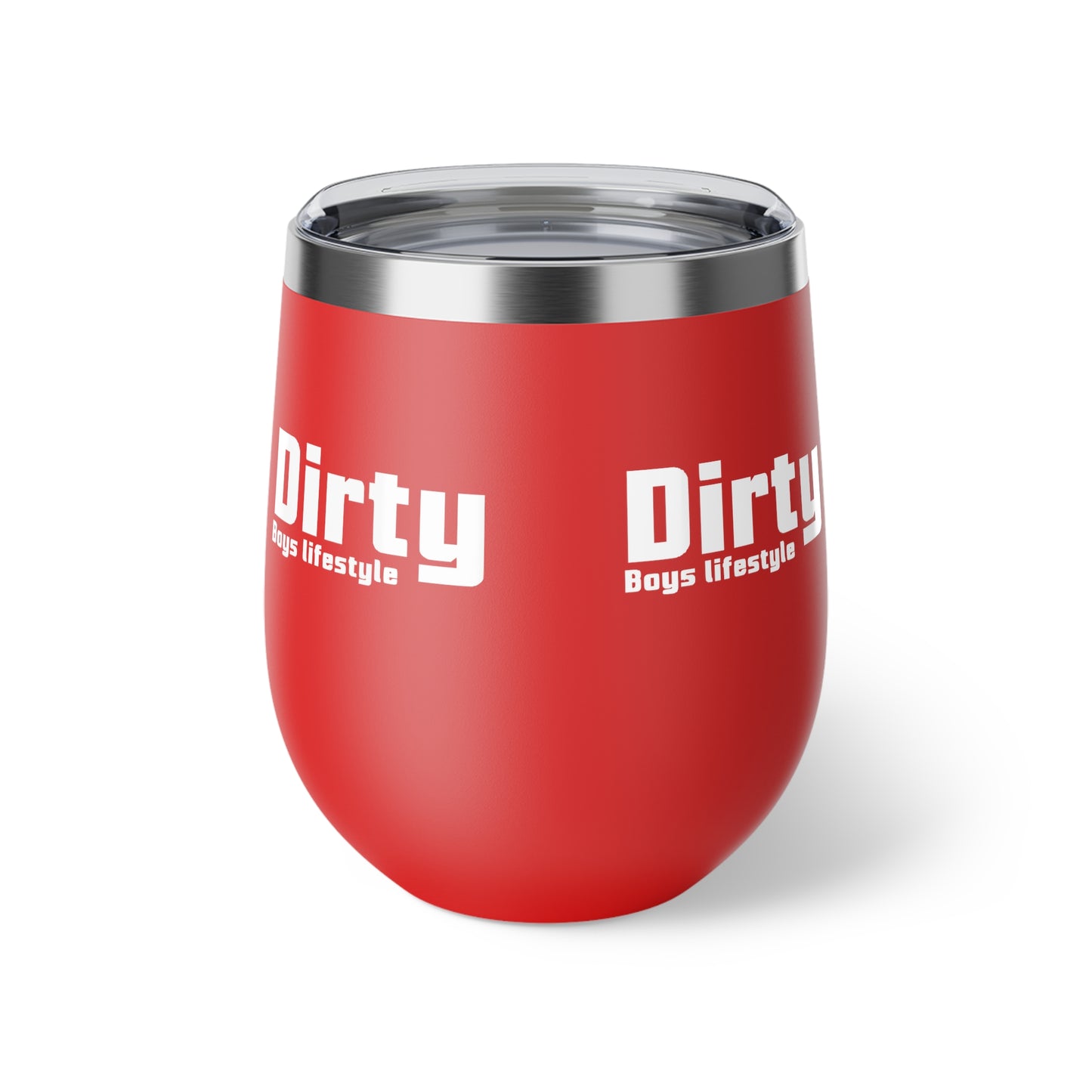 Dirty Boys Lifestyle Wine Travel Mug | 12oz Copper Vacuum Insulated Cup
