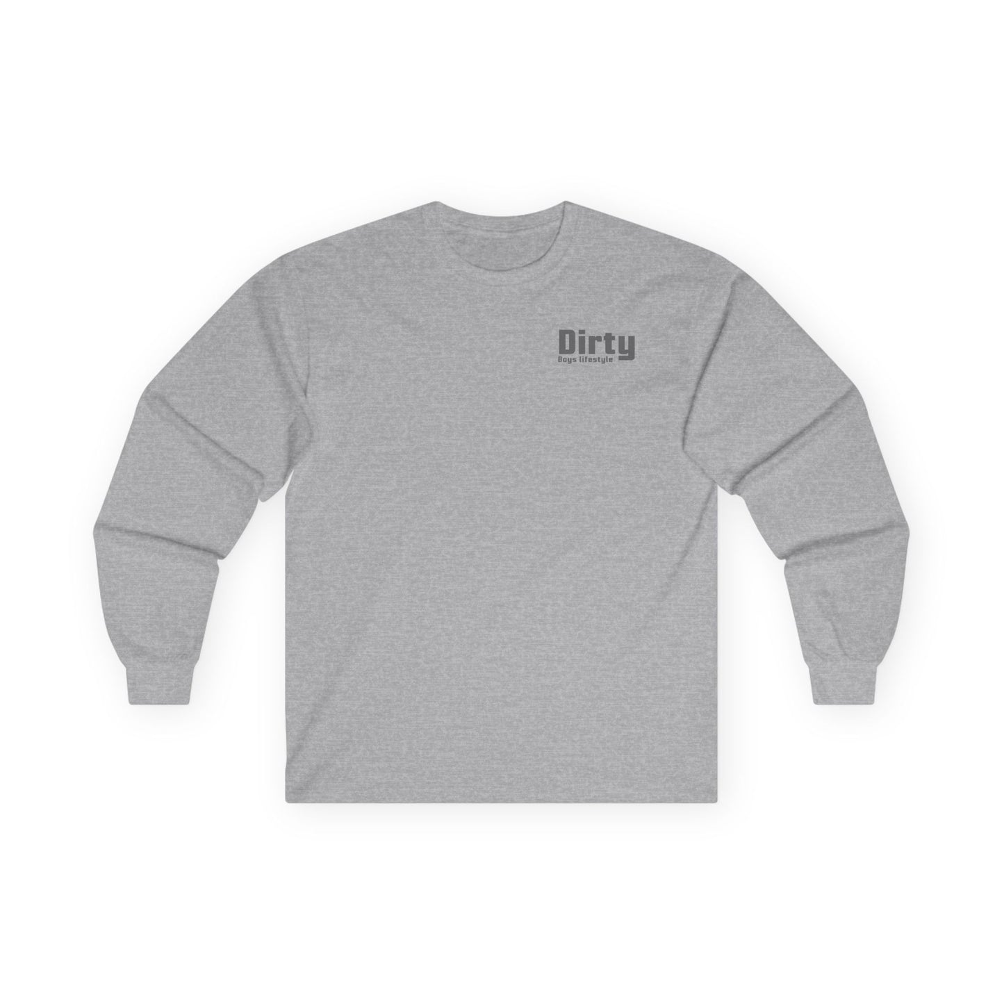 Dirty Boys Lifestyle Logo Long Sleeve Tee | Unisex Performance Shirt