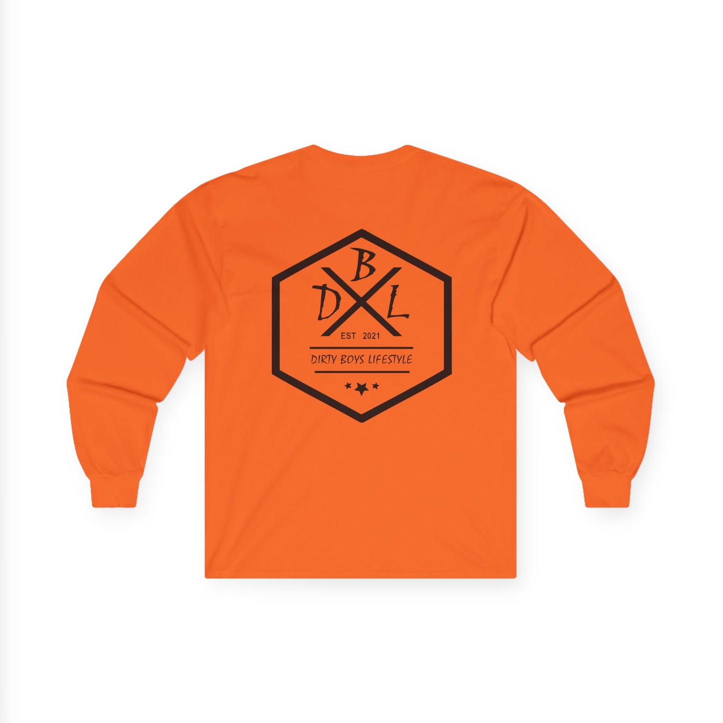 Dirty Boys Lifestyle High Viz Long Sleeve Tee | Unisex Workwear Shirt