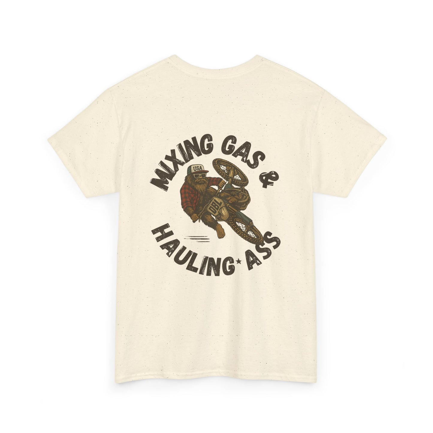 Dirty Boys Lifestyle “Mixing Gas & Hauling Ass” Tee | Unisex Moto Graphic Shirt