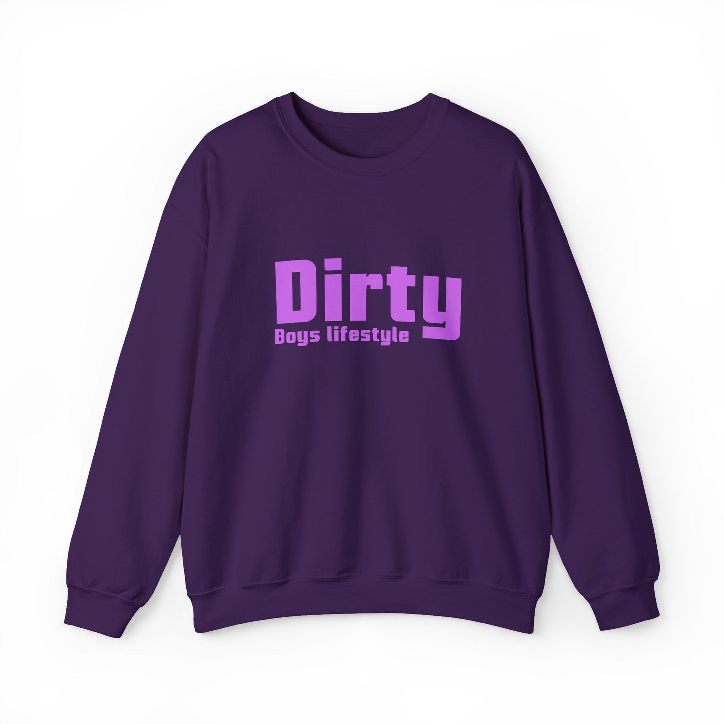 Dirty Boys Lifestyle Logo Crewneck | Unisex Graphic Sweatshirt
