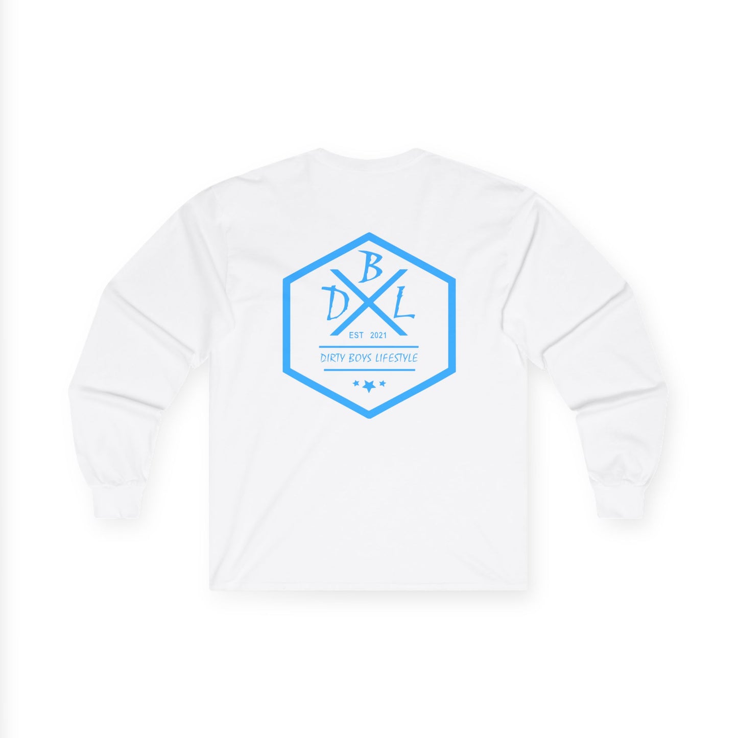 Dirty Boys Lifestyle Logo Long Sleeve Tee | Unisex Performance Shirt