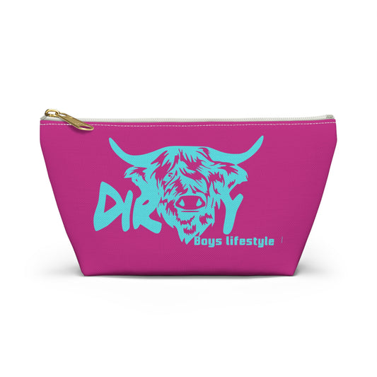 Dirty Boys Lifestyle “Dirty Cow” Accessory Pouch | Fun Makeup & Travel Bag
