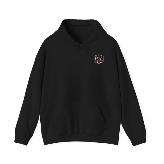 DBL Skull & Flags Adult Hoodie | Motocross Racing Sweatshirt