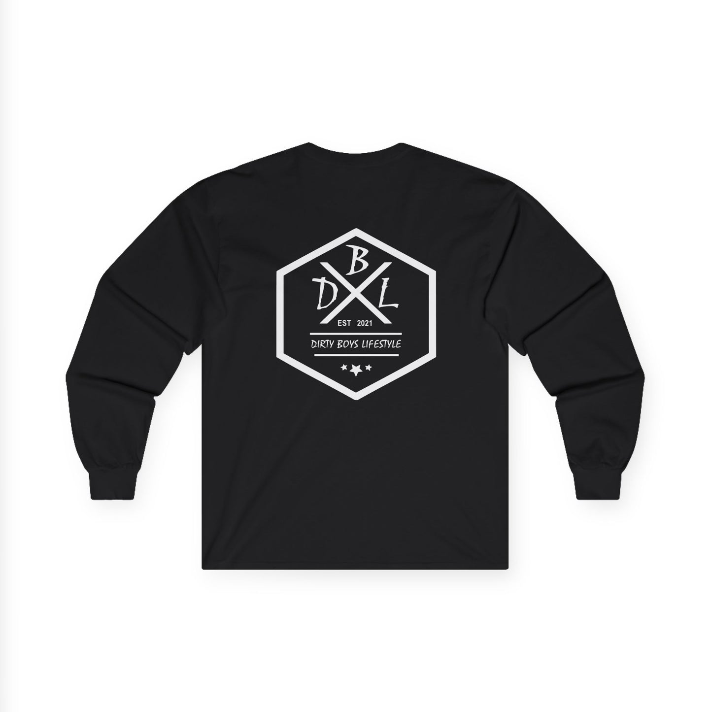 Dirty Boys Lifestyle Logo Long Sleeve Tee | Unisex Performance Shirt