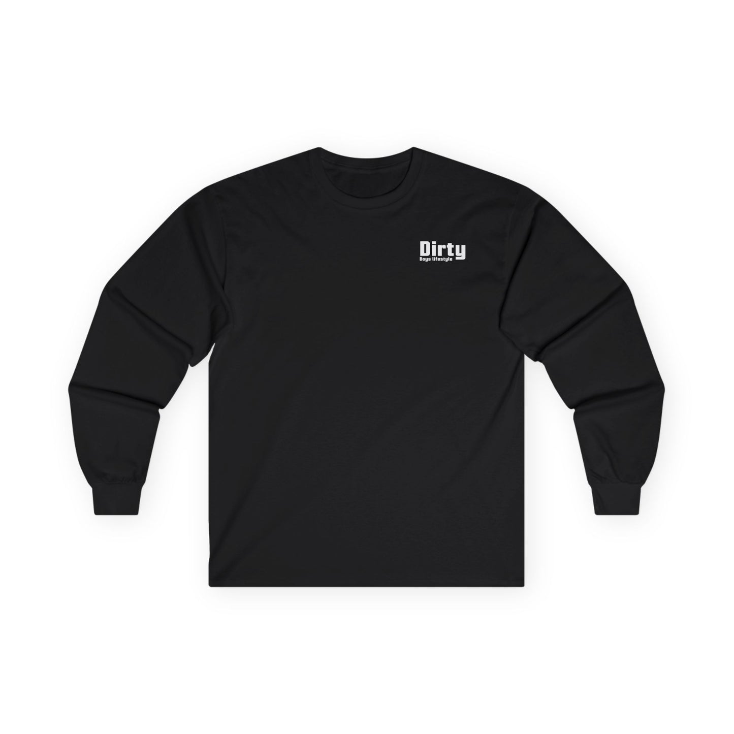 Dirty Boys Lifestyle Logo Long Sleeve Tee | Unisex Performance Shirt
