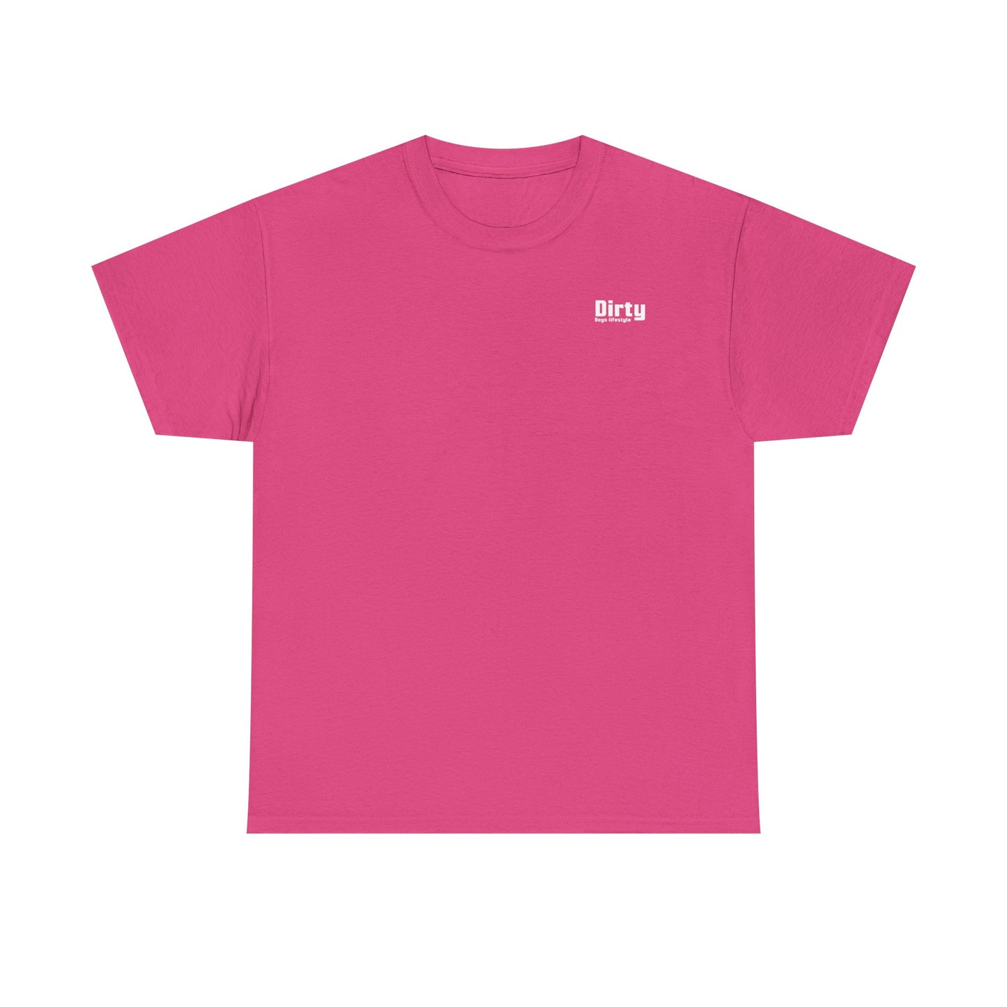 Dirty Boys Lifestyle Logo Tee | Unisex Heavy Cotton Shirt
