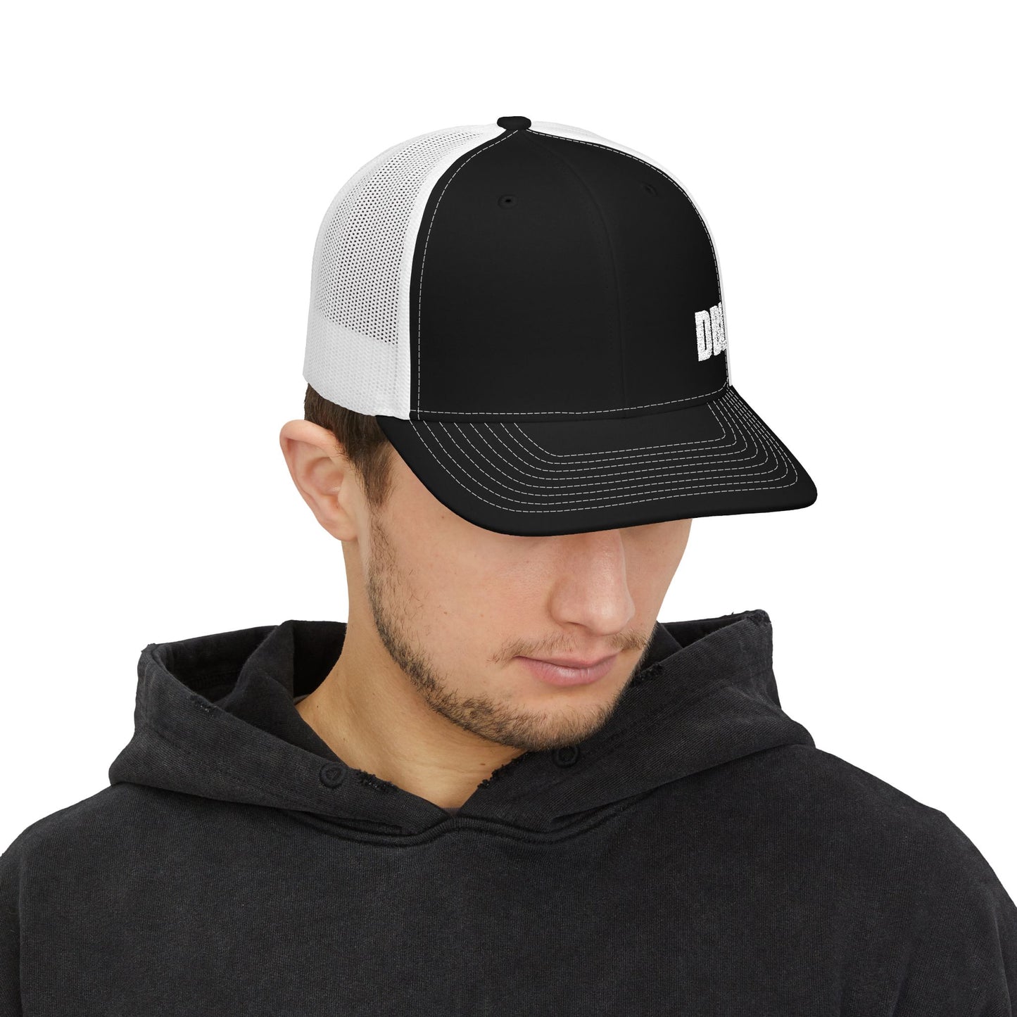 Dirty Boys Lifestyle Snapback Trucker Cap | Embroidered Logo Adjustable Hat