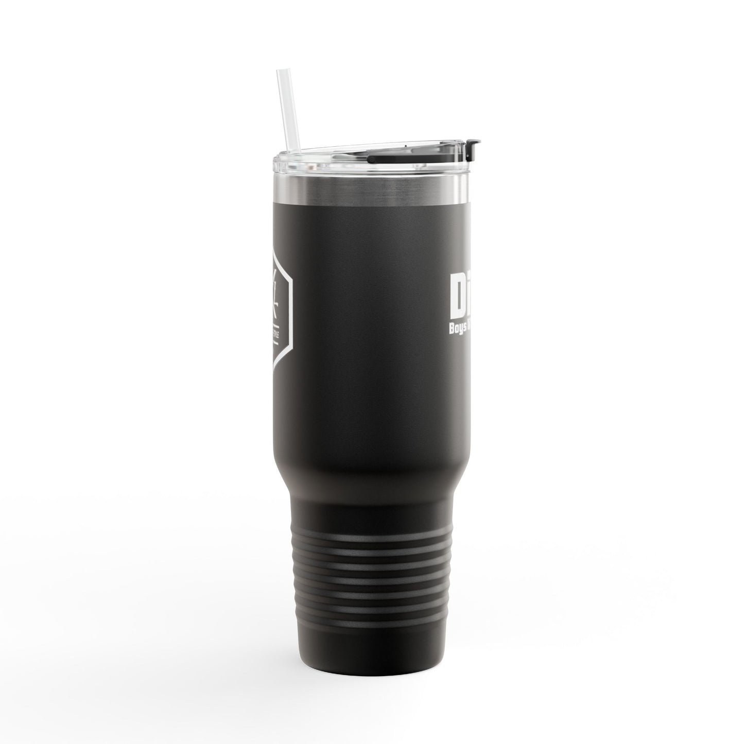 Dirty Boys Lifestyle 40oz Insulated Travel Mug | Stainless Steel Tumbler with Handle