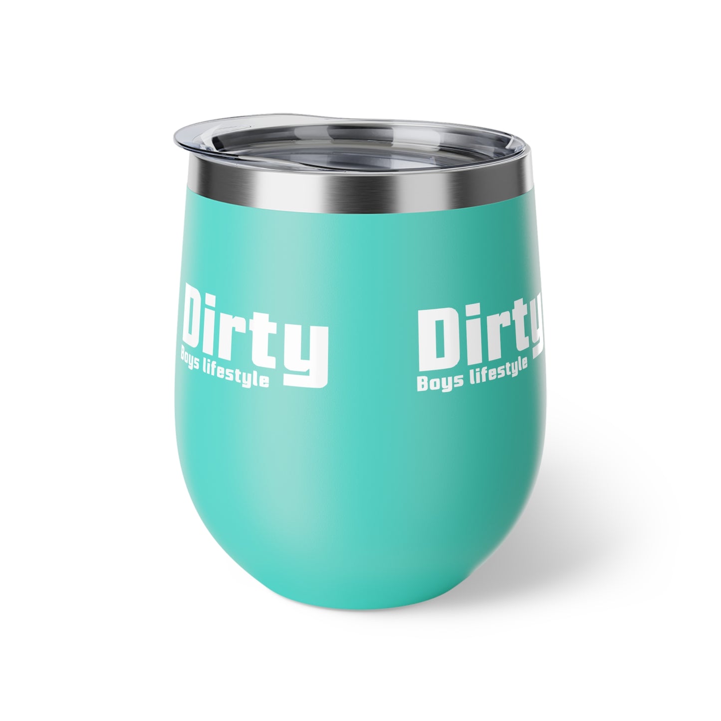 Dirty Boys Lifestyle Wine Travel Mug | 12oz Copper Vacuum Insulated Cup