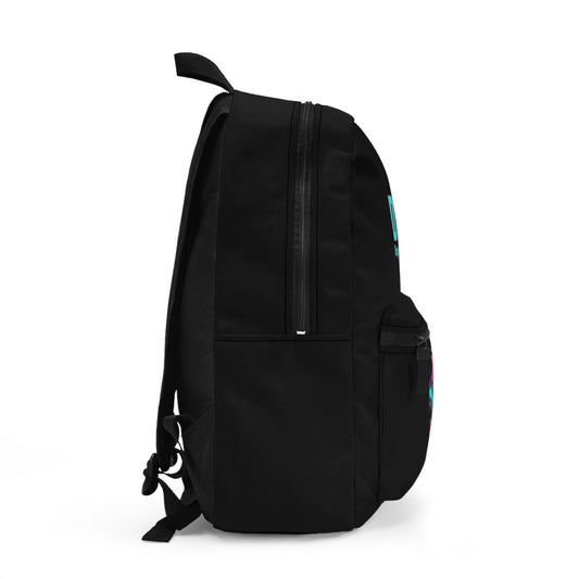 Dirty Boys Lifestyle “Miami Vice” Backpack | Retro Graphic Waterproof Daypack