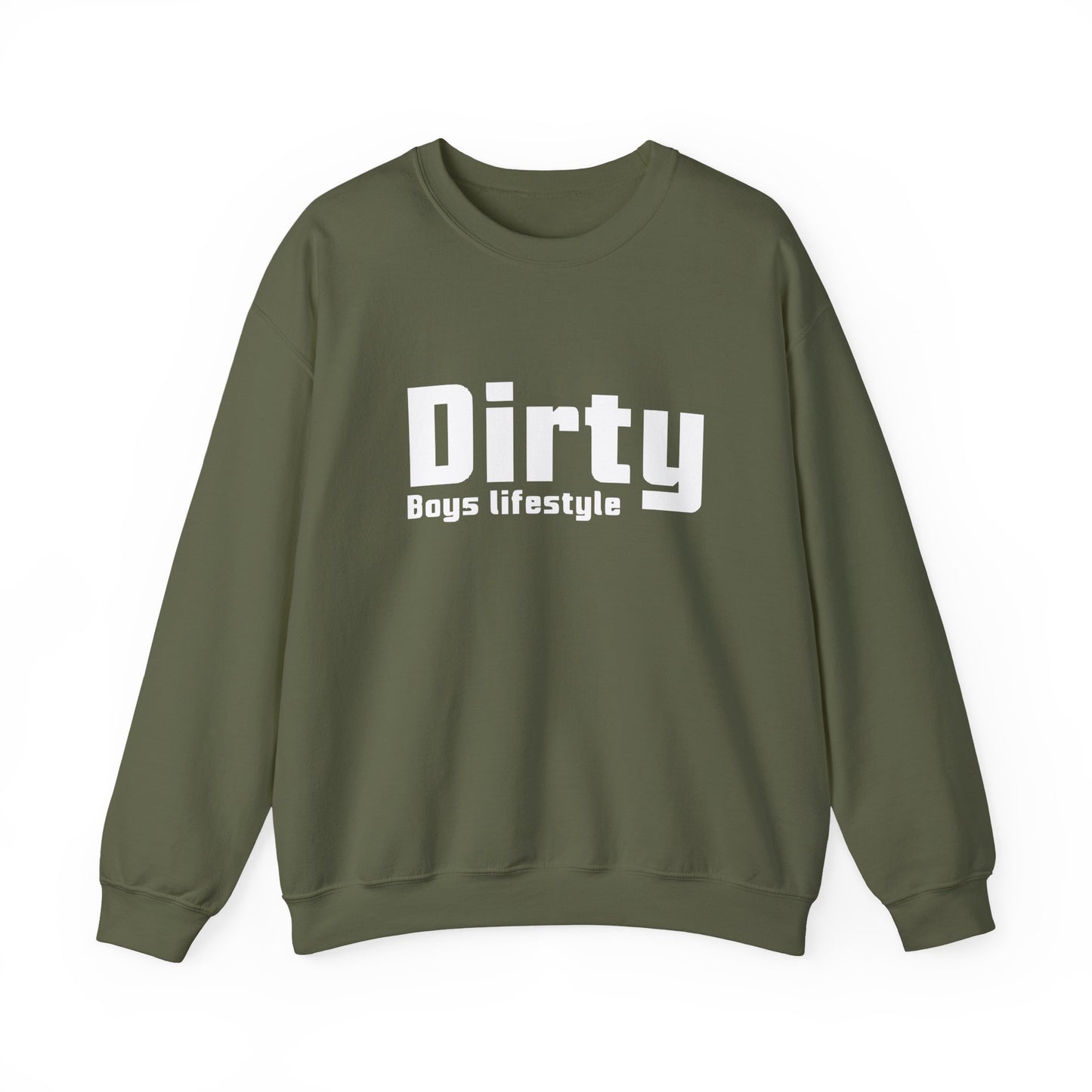 Dirty Boys Lifestyle Logo Crewneck | Unisex Graphic Sweatshirt