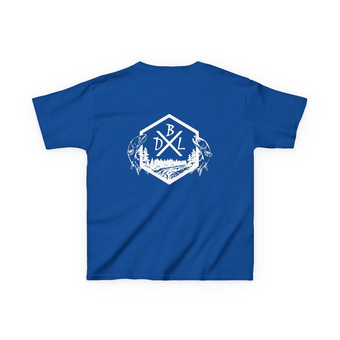 Dirty Boys Lifestyle “DBL Fish” Youth Tee | Kids Outdoor Graphic Shirt