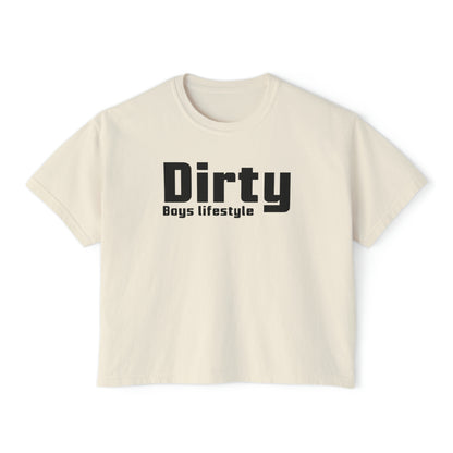 Dirty Boy Women's Crop Tee